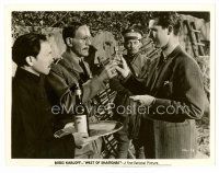 8w714 WEST OF SHANGHAI 8x10 still '37 Asian Boris Karloff toasting with champagne!