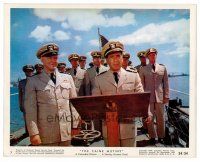 8w007 CAINE MUTINY color 8x10 still #7 '54 Humphrey Bogart assumes command from Tom Tully!