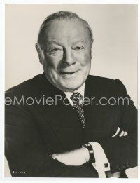 8x117 EDMUND GWENN 7x9.25 still '53 great smiling close up in suit & tie with his arms crossed!