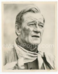 8x266 JOHN WAYNE 7x9 TV still '60 wonderful portrait of The Duke from The Spirit of the Alamo!