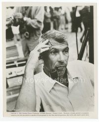 8x475 RICHARD BROOKS 8x10 still '68 candid portrait of the director on the set of In Cold Blood!
