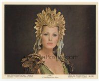 8x588 URSULA ANDRESS color 8x10 still '65 best portrait in wild elaborate costume from She!