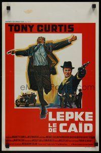 8y516 LEPKE Belgian '74 cool art of Tony Curtis, Anjanette Comer, Milton Berle!