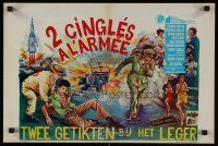 8y558 SERGEANT DEADHEAD Belgian '65 Frankie Avalon, Deborah Walley, Buster Keaton!