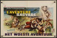 8y578 TRAP Belgian '67 Rita Tushingham, Oliver Reed, cool wilderness art!