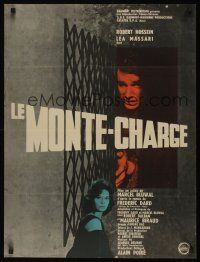 8y052 PARIS PICK-UP French 23x32 '63 Le Monte-Charge, Robert Hossein, Lea Massari!