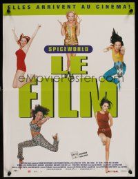 8y099 SPICE WORLD French 15x21 '98 Spice Girls, Victoria Beckham, English pop music!