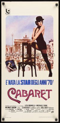 8y685 CABARET Italian locandina R78 Liza Minnelli sings & dances in Nazi Germany, Bob Fosse!