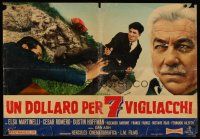 8y647 MADIGAN'S MILLIONS Italian photobusta '70 detective Dustin Hoffman in a post-Graduate role!