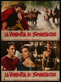 8y648 REVENGE OF SPARTACUS 2 Italian photobustas R72 Michele Lupo's La vendetta di Spartacus!