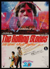 8y387 LET'S SPEND THE NIGHT TOGETHER Japanese '82 great different artwork of Mick Jagger, Richards