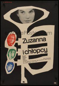 8y145 ZUZANNA I CHLOPCY Polish 23x33 '61 Mozdzenski, Ewa Krzyzewska, Janowski art of trumpet!