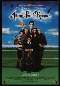 8z018 ADDAMS FAMILY REUNION video int'l 1sh '98 Tim Curry as Gomez, Daryl Hannah as Morticia