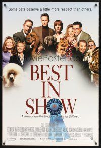 8z097 BEST IN SHOW DS 1sh '00 Parker Posey, Jay Brazeau, Christopher Guest, Eugene Levy!