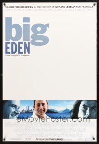 8z104 BIG EDEN advance 1sh '00 Corinne Bohrer, George Coe, most honored gay film!