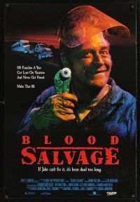 8z135 BLOOD SALVAGE 1sh '89 vacation horror, If Jake can't fix it... Its been dead too long!