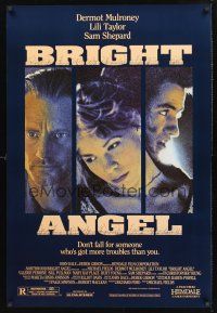 8z169 BRIGHT ANGEL 1sh '91 Michael Fields directed, Dermot Mulroney, Lili Taylor, Sam Shepard!