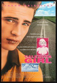 8z191 CALENDAR GIRL 1sh '93 Jason Priestley & Jerry O'Connell have a date with Marilyn Monroe!