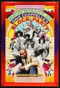 8z308 DAVE CHAPPELLE'S BLOCK PARTY DS 1sh '05 Kanye West, Mos Def, Talib Kweli!