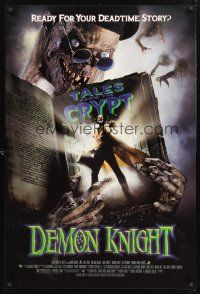 8z315 DEMON KNIGHT 1sh '95 Billy Zane, Tales from the Crypt, great image of Crypt-Keeper!