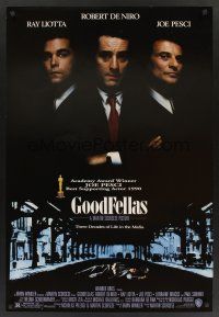 8z490 GOODFELLAS awards 1sh '90 Robert De Niro, Joe Pesci, Ray Liotta, Martin Scorsese classic!