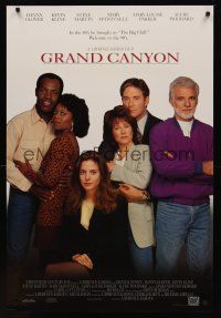 8z494 GRAND CANYON int'l 1sh '91 Danny Glover, Kevin Kline, Steve Martin, Mary McDonnell