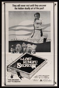 8z581 LOST KUNG FU SECRET 1sh '80 Chi Lo, uncover the hidden deadly art of the past!