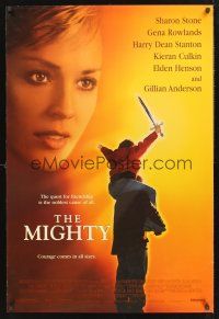8z600 MIGHTY DS 1sh '97 Sharon Stone, Kieran Culkin, courage comes in all sizes!