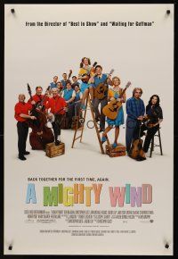 8z601 MIGHTY WIND DS 1sh '03 Christopher Guest, Eugene Levy, Harry Shearer, folk music comedy!