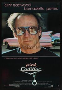 8z648 PINK CADILLAC 1sh '89 Clint Eastwood is a real man wearing really cool shades!