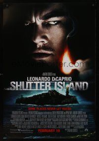 8z690 SHUTTER ISLAND int'l advance DS 1sh '10 Martin Scorsese, Leonardo DiCaprio!