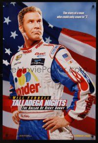 8z728 TALLADEGA NIGHTS THE BALLAD OF RICKY BOBBY teaser DS 1sh '06 NASCAR driver Will Ferrell!