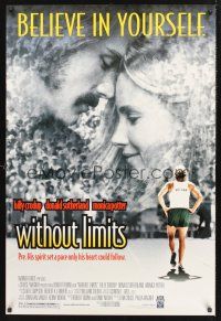 8z792 WITHOUT LIMITS DS 1sh '98 Billy Crudup as Steve Prefontaine, believe in yourself!