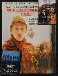 9a018 LOT OF 3 DVDS lot R97 The Wild Bunch, Slaughterhouse Five, and Bonnie & Clyde!