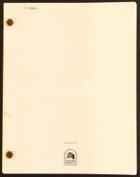 9a223 LUNA revised draft script July 18, 1978, screenplay by Giuseppe & Bernardo Bertolucci!