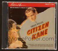 9a109 CITIZEN KANE soundtrack CD '94 Orson Welles, original score by Bernard Herrmann!