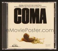 9a114 COMA soundtrack CD '92 Michael Crichton, original score by Jerry Goldsmith!