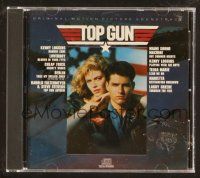 9a143 TOP GUN soundtrack CD '90 original movie music by Kenny Loggins, Cheap Trick, and more!