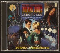 9a145 YOUNG INDIANA JONES CHRONICLES TV series soundtrack CD '93 music by McNeely & Rosenthal!