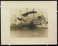 9b143 BEN-HUR 11x14 still '25 cool image of one ship ramming another and men swimming away!