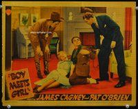 9b171 BOY MEETS GIRL LC '38 Ralph Bellamy & Dick Foran watch James Cagney help Marie Wilson!