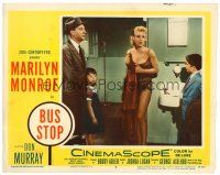 9b189 BUS STOP LC #4 '56 sexy showgirl Marilyn Monroe scares family in bathroom!