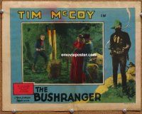 9b192 BUSHRANGER LC '28 bad guy uses Ena Gregory as a shield against Tim McCoy!