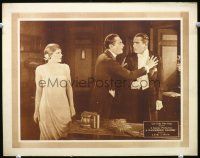 9b238 DANGEROUS PASTIME LC '22 pretty Cleo Ridgely watches Lew Cody and another man fight over her!
