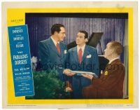 9b278 FABULOUS DORSEYS LC #3 '46 bandleaders Tommy & Jimmy Dorsey hand papers to man!