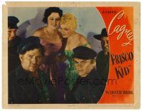 9b298 FRISCO KID LC R44 James Cagney with tough looking guys & two sleazy gals!