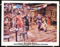 9b346 GUYS & DOLLS LC '55 Marlon Brando watches drunk Jean Simmons dancing in Havana!