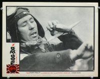 9b417 KAMIKAZE LC #4 '62 Japanese suicide pilot holding scale model of fighter plane!