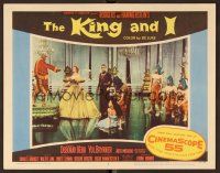 9b424 KING & I LC #8 '56 Deborah Kerr intervenes between Yul Brynner & Rita Moreno!