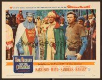 9b425 KING RICHARD & THE CRUSADERS LC #3 '54 Rex Harrison, George Sanders, Laurence Harvey
